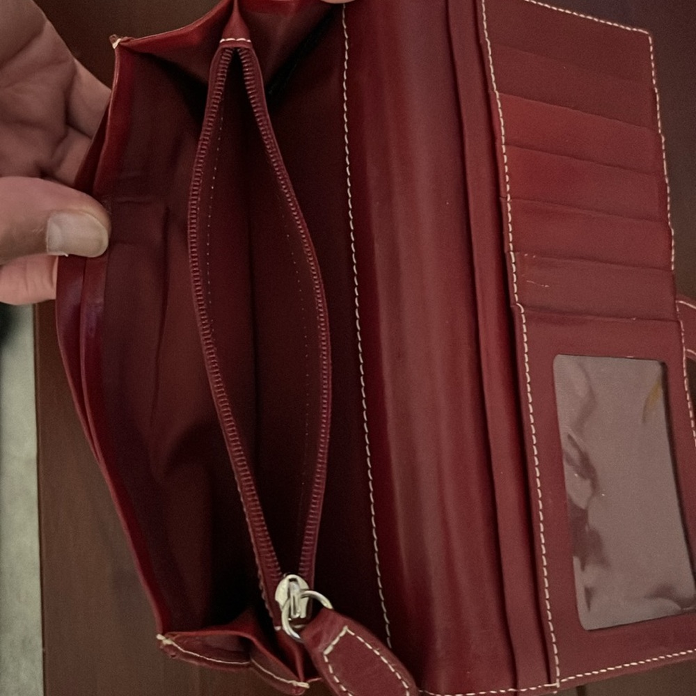 Nordstrom brand leather wallet - Picture 5 of 7